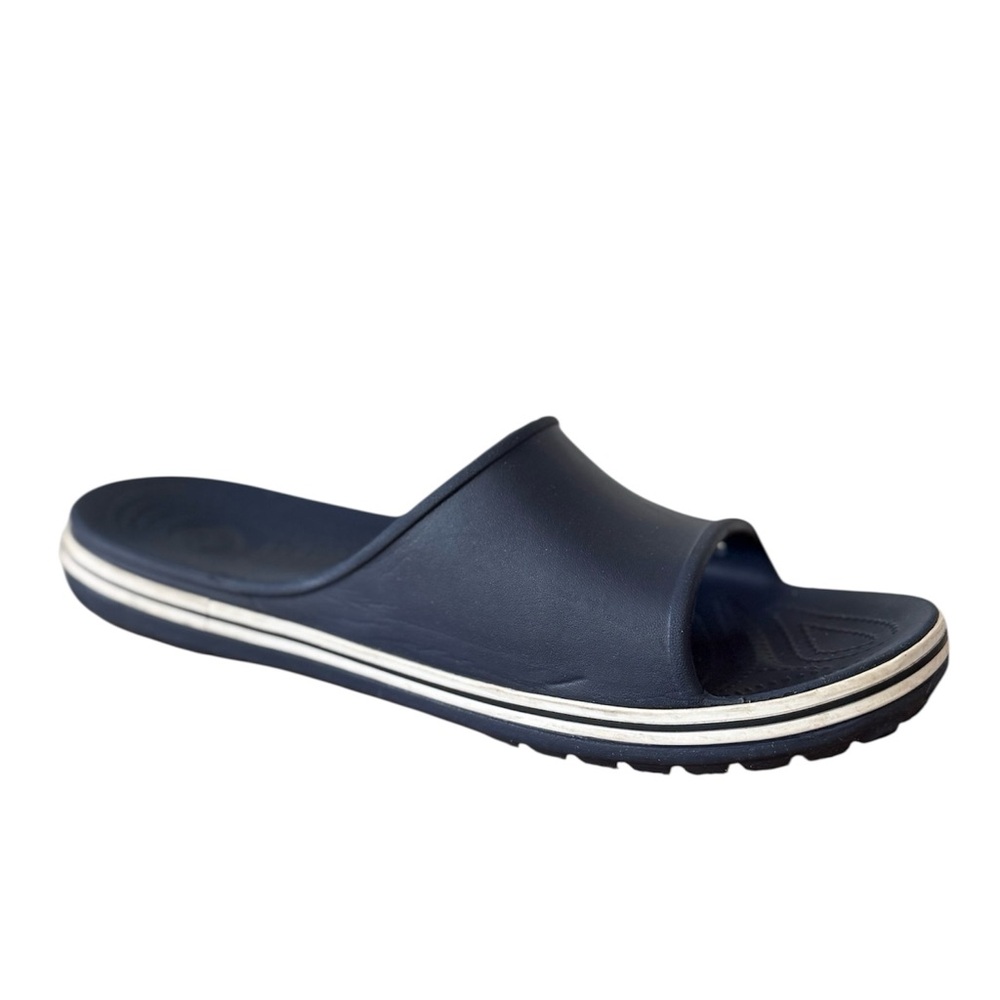 Crocs Crocband‎ ll Slide Sandal Men’s Blue Size 12